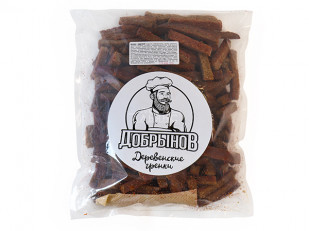 Гренки черные со вкусом тайского перчика: Деревенские гренки с аджикой