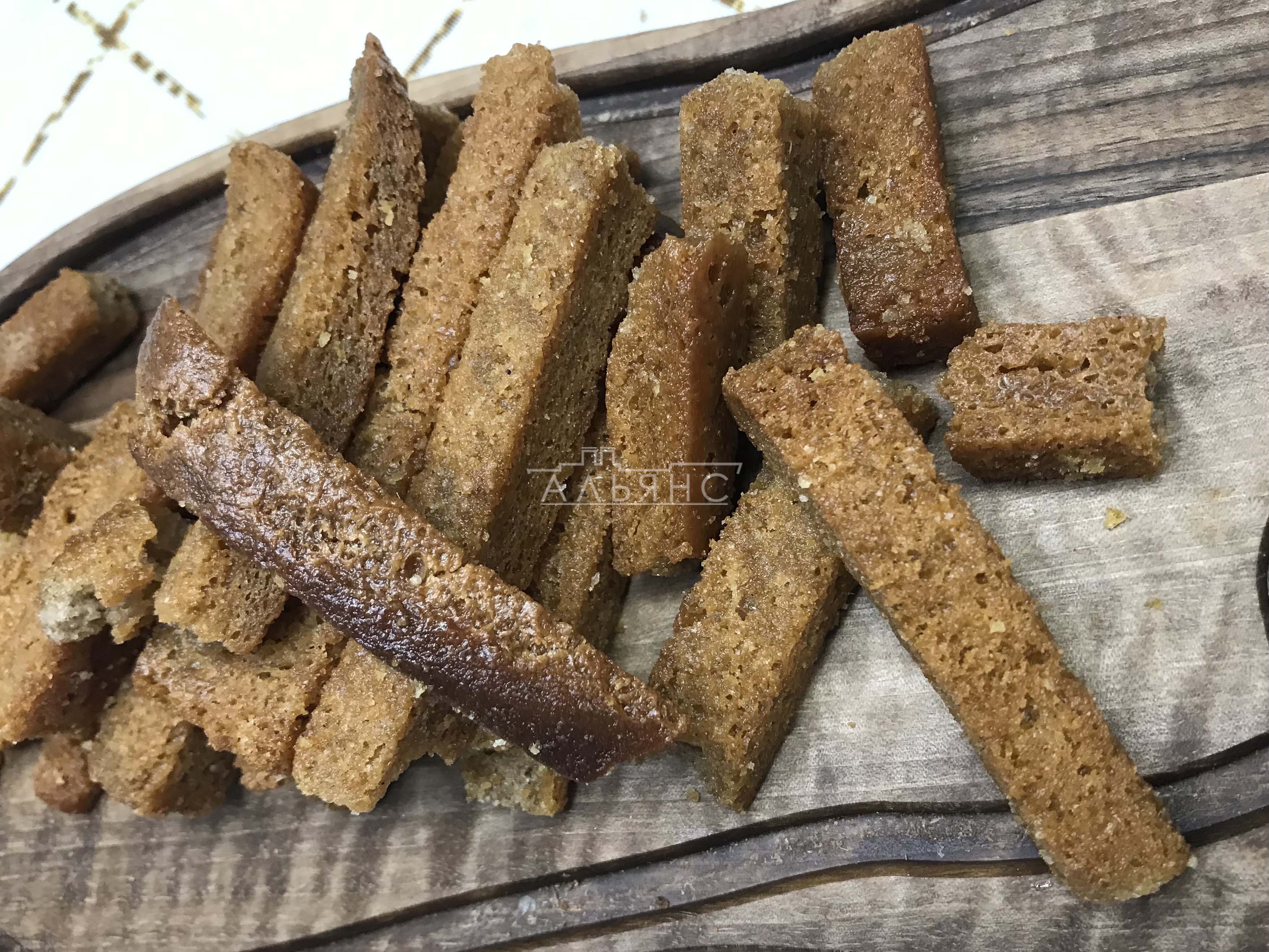 Деревенские гренки с чесноком в Электростали