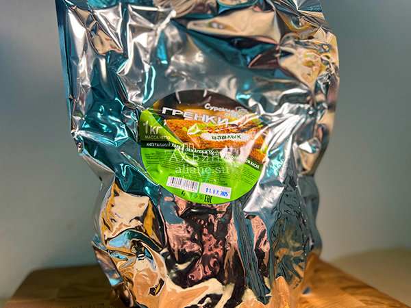 Деревенские гренки со вкусом Шашлыка (Сурские) в Электростали