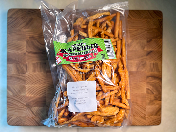 Жареный сыр "ВКУСНЯШКА" (Оливковый) 500гр. в Электростали