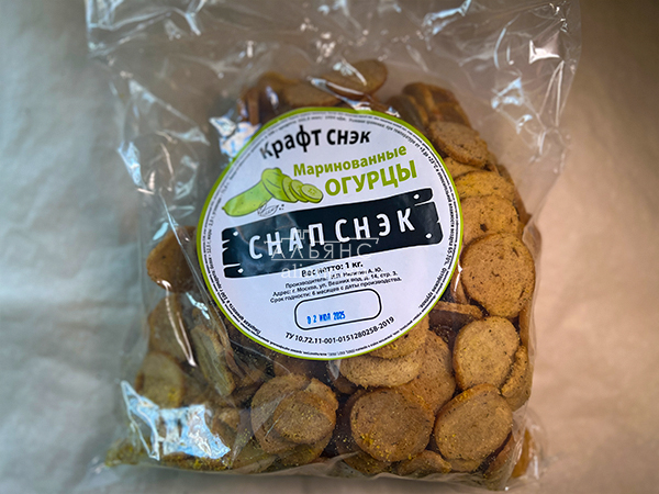 Снапсы ПШЕНИЧНЫЕ "Маринованные огурцы" в Электростали