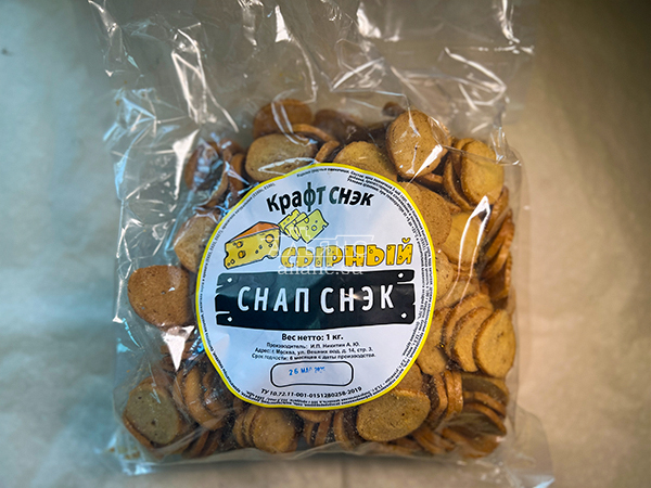 Снапсы ПШЕНИЧНЫЕ "Сыр" в Электростали