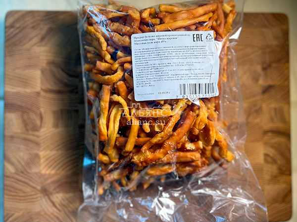 Нитка ЖАРЕНАЯ  Oktobersnack1 кг (сырный продукт) в Электростали