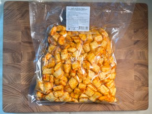 Рыба горячего копчения: Сырный продукт ФЕРМЕРСКИЙ бочонок паприка