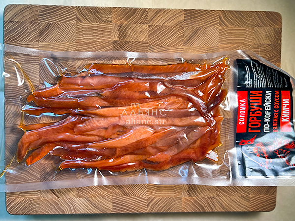 Горбуша соломка по-корейски в Электростали