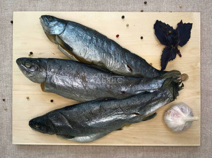 БОБАРАХИС Арахис премиум со вкусом шашлык 1кг: Форель радужная вяленая