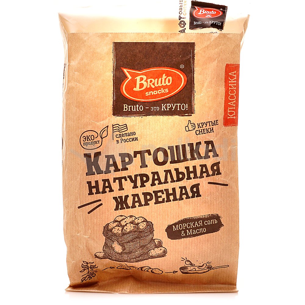 Картофель «Бруто» с солью 70 гр. в Электростали