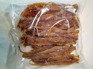 Диспенсер на 5 ячеек: Минтай солёно-сушёный (рваный)