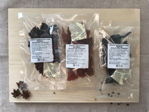 Мясо (АЛЬЯНС) вяленое свинина с халапеньо (50 гр): Рыцарское мясо говядины