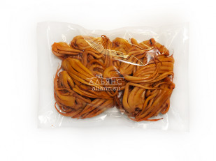 Карась холодного копчения: Кальмар щупальца (мелкие) холодного копчения